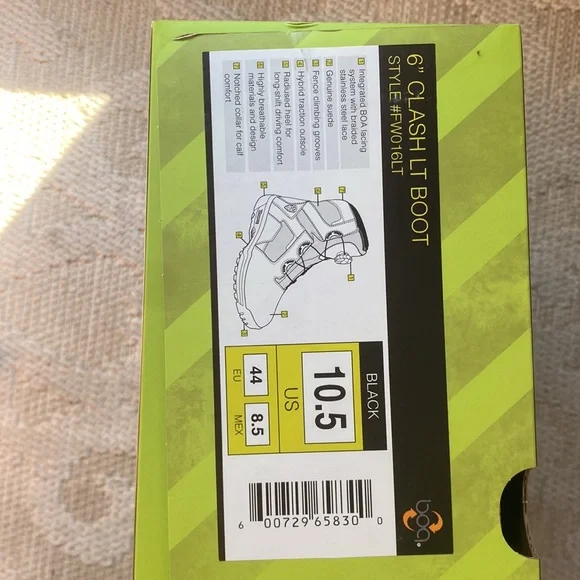 NIB Blauer 6” Clash Tactical Boot FW016LT Size 10.5 Black - Picture 4 of 6